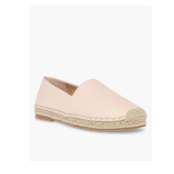 New! Rare STEVE MADDEN “Waken” Leather Espadrille Flats in Blush - Picture 5 of 11